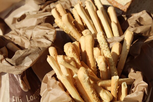 Palitos de pan de semillas de girasol